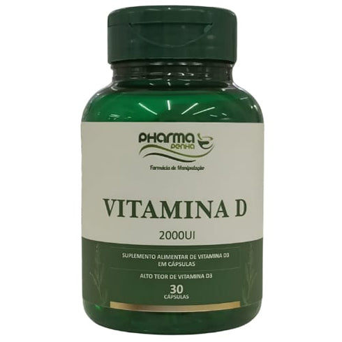 Vitamina D 2000ui 30 Cápsulas - Pharmapenha